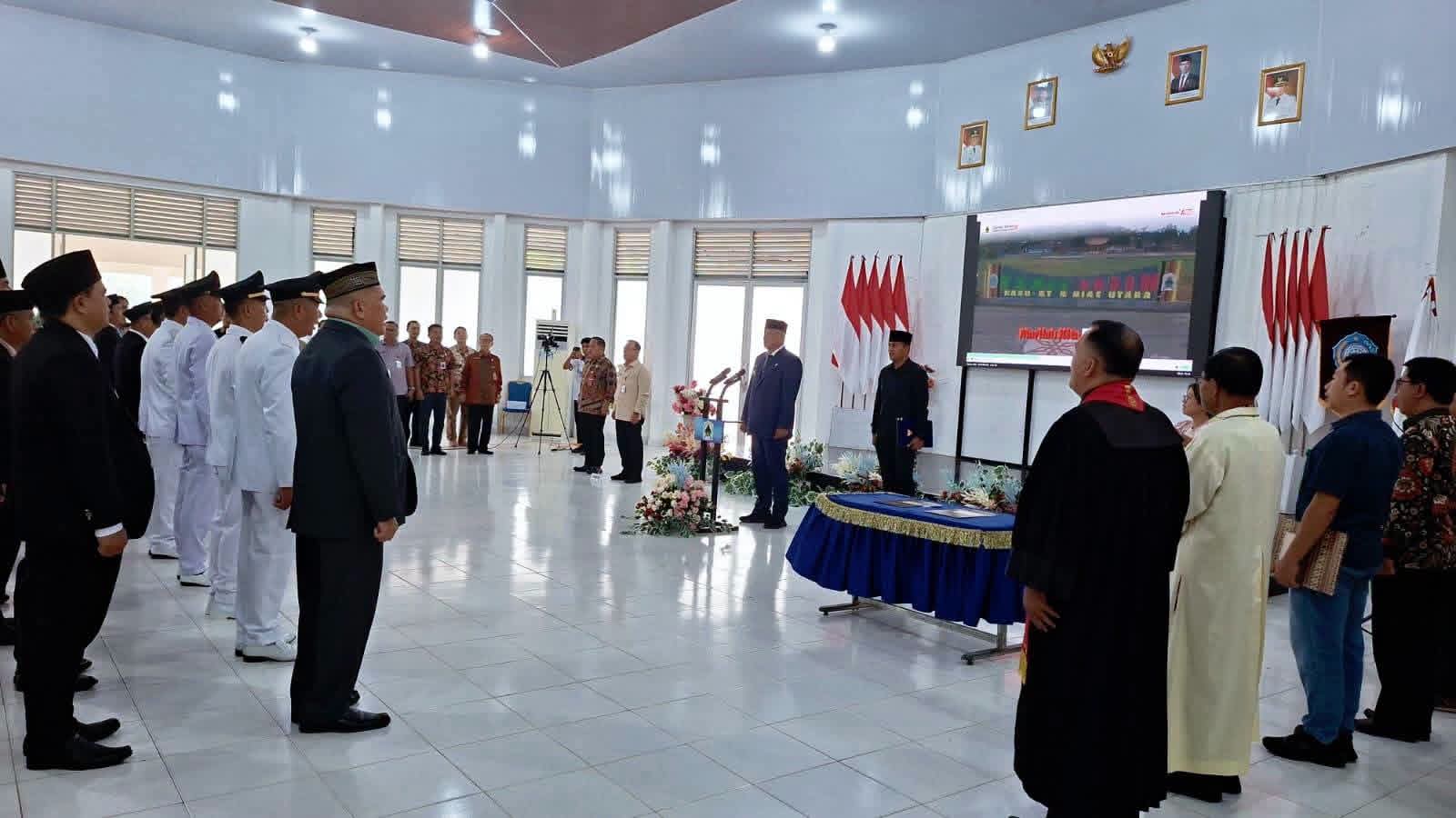 Bupati Nias Utara Lantik 31 Pejabat Struktural, Tegaskan Integritas dan Profesionalisme ASN