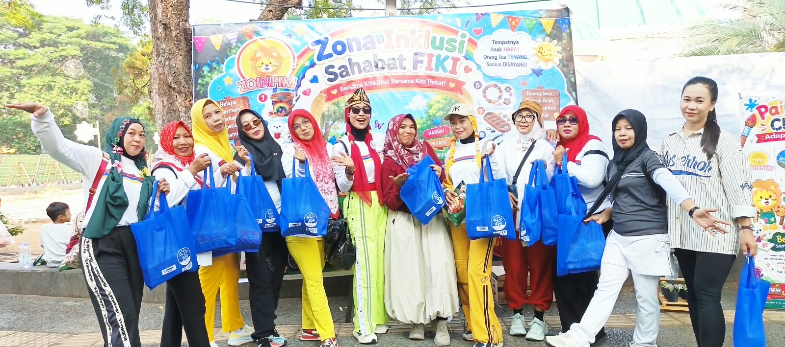 Komunitas Senam Idaman Metro (IDM) Giat Berbagi, Hadirkan Kepedulian untuk Anak Penyandang Disabilitas
