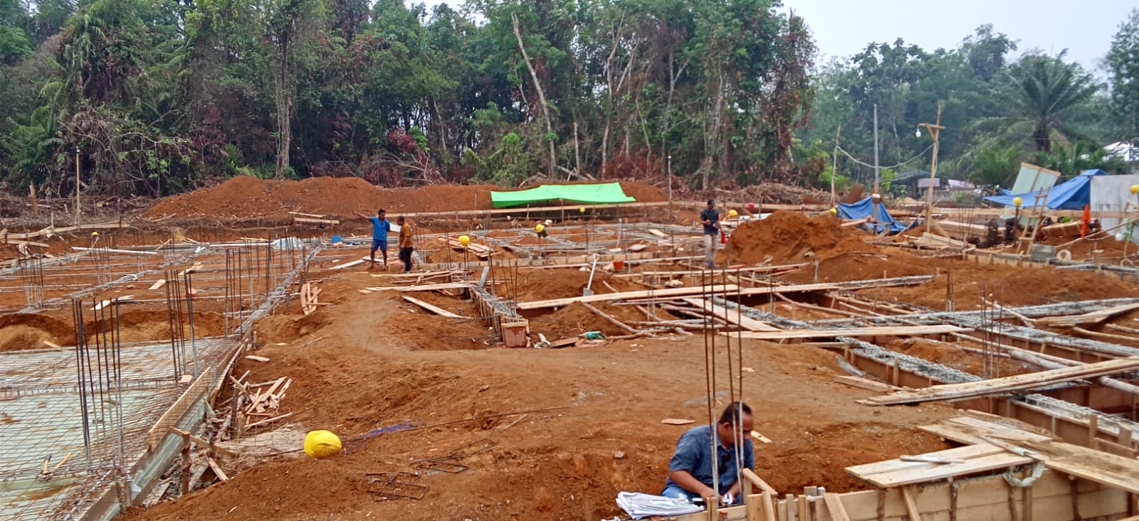 IWOI dan LSM Tindak Indonesia Desak Inspektorat Periksa Proyek Puskesmas Tumbang Titi, Besi Diduga Tak Sesuai Bestek
